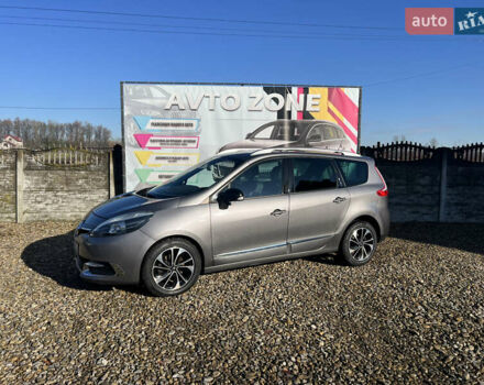 Серый Рено Гранд Сценик, объемом двигателя 1.6 л и пробегом 220 тыс. км за 9299 $, фото 1 на Automoto.ua