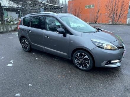 Серый Рено Гранд Сценик, объемом двигателя 1.5 л и пробегом 179 тыс. км за 9499 $, фото 1 на Automoto.ua