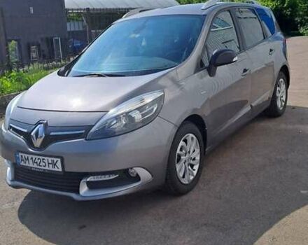 Серый Рено Гранд Сценик, объемом двигателя 1.5 л и пробегом 233 тыс. км за 9700 $, фото 1 на Automoto.ua