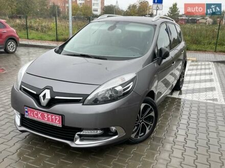 Серый Рено Гранд Сценик, объемом двигателя 1.6 л и пробегом 219 тыс. км за 10750 $, фото 1 на Automoto.ua