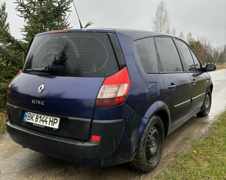 Синий Рено Гранд Сценик, объемом двигателя 1.6 л и пробегом 359 тыс. км за 4500 $, фото 3 на Automoto.ua