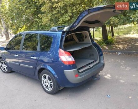 Синій Рено Гранд Сценік, об'ємом двигуна 2 л та пробігом 192 тис. км за 5700 $, фото 14 на Automoto.ua