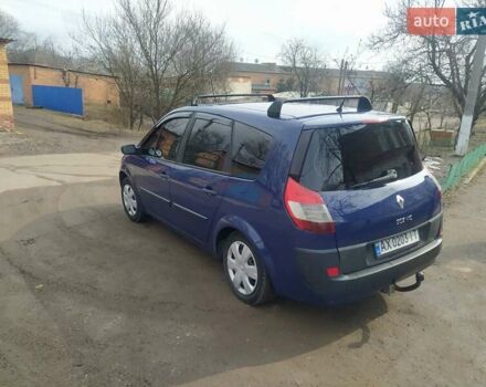 Синий Рено Гранд Сценик, объемом двигателя 1.6 л и пробегом 160 тыс. км за 5400 $, фото 2 на Automoto.ua