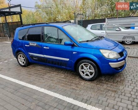 Синий Рено Гранд Сценик, объемом двигателя 1.9 л и пробегом 238 тыс. км за 4900 $, фото 7 на Automoto.ua
