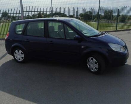 Синий Рено Гранд Сценик, объемом двигателя 1.6 л и пробегом 258 тыс. км за 4800 $, фото 4 на Automoto.ua