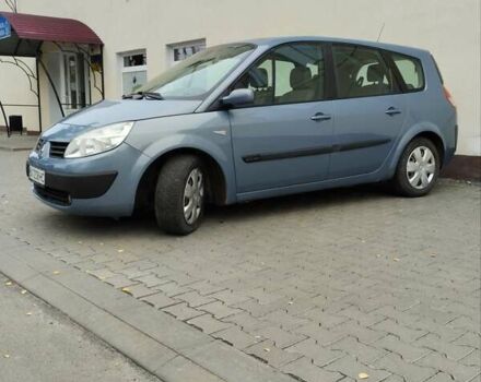 Синий Рено Гранд Сценик, объемом двигателя 2 л и пробегом 205 тыс. км за 4800 $, фото 4 на Automoto.ua