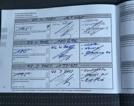 Синій Рено Гранд Сценік, об'ємом двигуна 1.6 л та пробігом 231 тис. км за 8900 $, фото 77 на Automoto.ua