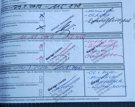 Синій Рено Гранд Сценік, об'ємом двигуна 1.6 л та пробігом 231 тис. км за 8900 $, фото 76 на Automoto.ua