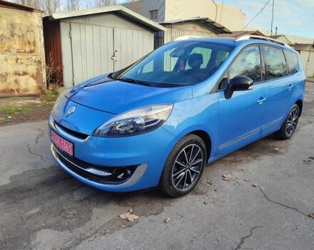 Синий Рено Гранд Сценик, объемом двигателя 1.6 л и пробегом 209 тыс. км за 9650 $, фото 1 на Automoto.ua