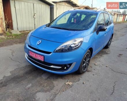 Синий Рено Гранд Сценик, объемом двигателя 1.6 л и пробегом 209 тыс. км за 9800 $, фото 1 на Automoto.ua