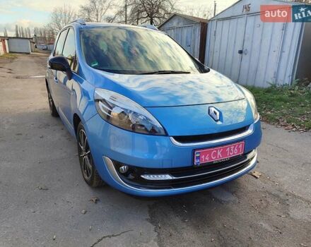 Синий Рено Гранд Сценик, объемом двигателя 1.6 л и пробегом 209 тыс. км за 9800 $, фото 13 на Automoto.ua
