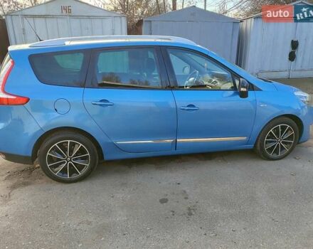 Синий Рено Гранд Сценик, объемом двигателя 1.6 л и пробегом 209 тыс. км за 9800 $, фото 12 на Automoto.ua