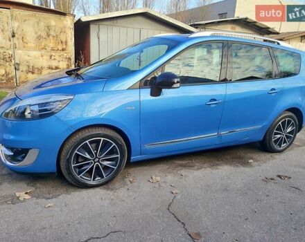 Синий Рено Гранд Сценик, объемом двигателя 1.6 л и пробегом 209 тыс. км за 9800 $, фото 2 на Automoto.ua