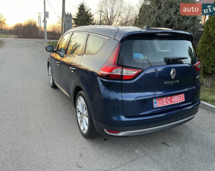 Синий Рено Гранд Сценик, объемом двигателя 1.5 л и пробегом 192 тыс. км за 15500 $, фото 8 на Automoto.ua