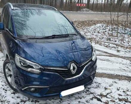 Синий Рено Гранд Сценик, объемом двигателя 1.6 л и пробегом 230 тыс. км за 16000 $, фото 2 на Automoto.ua