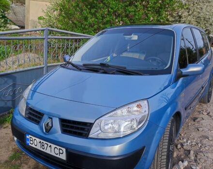 Синий Рено Гранд Сценик, объемом двигателя 1.6 л и пробегом 250 тыс. км за 3550 $, фото 1 на Automoto.ua