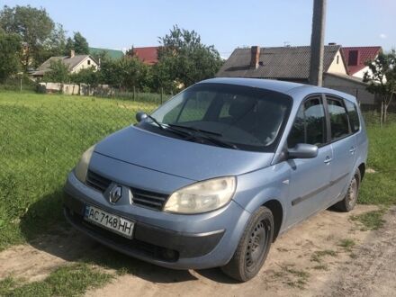 Рено Гранд Сценік 2004 у Луцьку на Automoto.ua Синій Рено Гранд Сценік, об'ємом двигуна 1.5 л та пробігом 280 тис. км за 2350 $, фото 1 на Automoto.ua