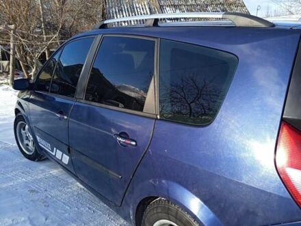 Синий Рено Гранд Сценик, объемом двигателя 2 л и пробегом 242 тыс. км за 5100 $, фото 1 на Automoto.ua