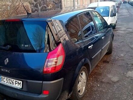 Синий Рено Гранд Сценик, объемом двигателя 2 л и пробегом 280 тыс. км за 4600 $, фото 1 на Automoto.ua