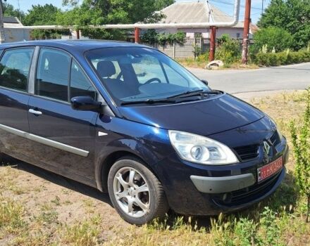 Синій Рено Гранд Сценік, об'ємом двигуна 2 л та пробігом 238 тис. км за 5850 $, фото 1 на Automoto.ua