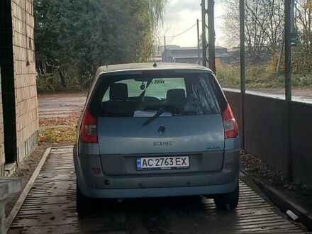 Синий Рено Гранд Сценик, объемом двигателя 1.6 л и пробегом 204 тыс. км за 4500 $, фото 1 на Automoto.ua