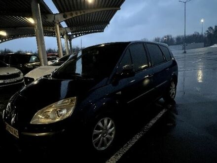 Синий Рено Гранд Сценик, объемом двигателя 1.6 л и пробегом 223 тыс. км за 6000 $, фото 1 на Automoto.ua