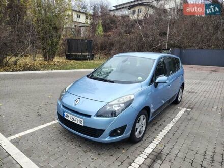 Синий Рено Гранд Сценик, объемом двигателя 1.6 л и пробегом 242 тыс. км за 8000 $, фото 1 на Automoto.ua