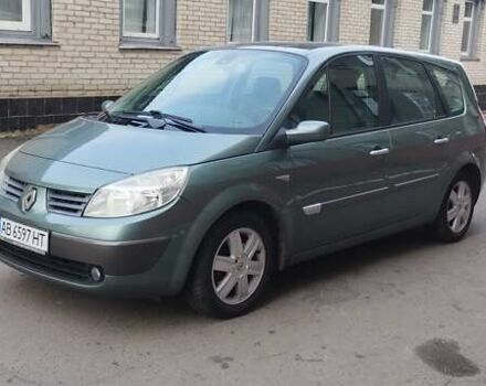 Зеленый Рено Гранд Сценик, объемом двигателя 1.6 л и пробегом 158 тыс. км за 5500 $, фото 13 на Automoto.ua