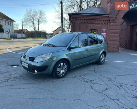 Зелений Рено Гранд Сценік, об'ємом двигуна 2 л та пробігом 220 тис. км за 4750 $, фото 18 на Automoto.ua