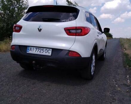Белый Рено Kadjar, объемом двигателя 1.5 л и пробегом 148 тыс. км за 15500 $, фото 1 на Automoto.ua