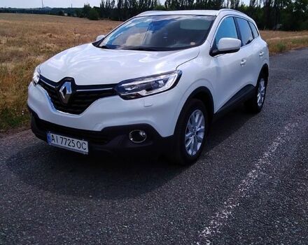 Білий Рено Kadjar, об'ємом двигуна 1.5 л та пробігом 148 тис. км за 16900 $, фото 1 на Automoto.ua