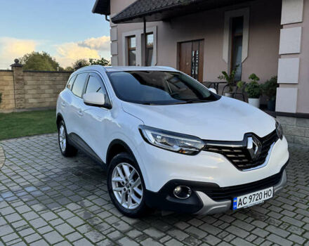 Белый Рено Kadjar, объемом двигателя 1.6 л и пробегом 176 тыс. км за 16300 $, фото 1 на Automoto.ua