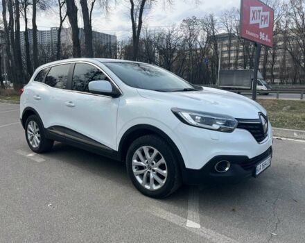 Белый Рено Kadjar, объемом двигателя 1.6 л и пробегом 60 тыс. км за 17500 $, фото 2 на Automoto.ua