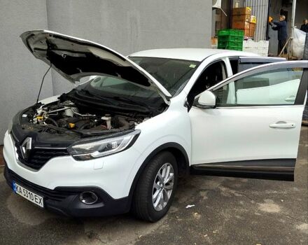 Белый Рено Kadjar, объемом двигателя 1.5 л и пробегом 227 тыс. км за 15400 $, фото 4 на Automoto.ua