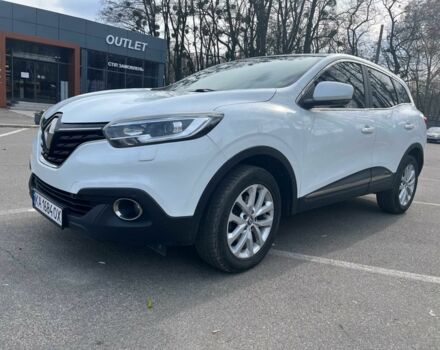 Белый Рено Kadjar, объемом двигателя 1.6 л и пробегом 60 тыс. км за 17500 $, фото 1 на Automoto.ua
