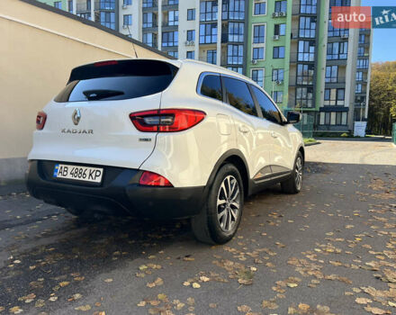 Рено Kadjar 2016 в Виннице на Automoto.ua Белый Рено Kadjar, объемом двигателя 1.46 л и пробегом 173 тыс. км за 15600 $, фото 10 на Automoto.ua