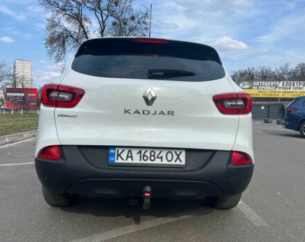 Белый Рено Kadjar, объемом двигателя 1.6 л и пробегом 60 тыс. км за 17500 $, фото 3 на Automoto.ua