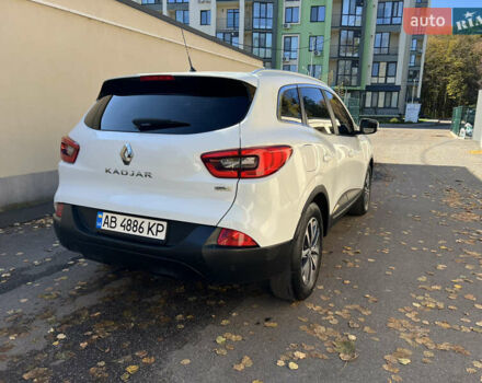 Рено Kadjar 2016 в Виннице на Automoto.ua Белый Рено Kadjar, объемом двигателя 1.46 л и пробегом 173 тыс. км за 15600 $, фото 9 на Automoto.ua