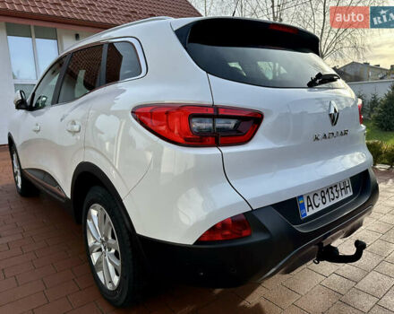 Белый Рено Kadjar, объемом двигателя 1.5 л и пробегом 230 тыс. км за 16000 $, фото 6 на Automoto.ua