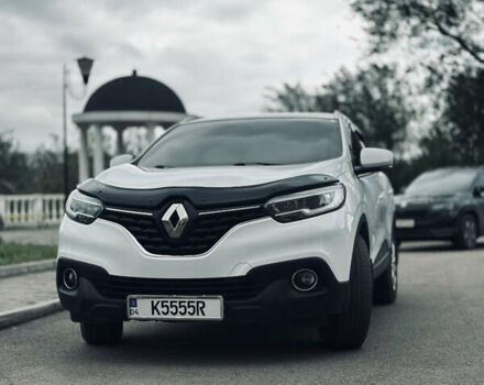 Белый Рено Kadjar, объемом двигателя 1.5 л и пробегом 249 тыс. км за 15700 $, фото 1 на Automoto.ua