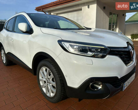 Белый Рено Kadjar, объемом двигателя 1.5 л и пробегом 230 тыс. км за 16000 $, фото 16 на Automoto.ua