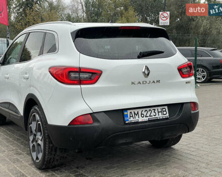 Белый Рено Kadjar, объемом двигателя 1.5 л и пробегом 200 тыс. км за 16899 $, фото 17 на Automoto.ua