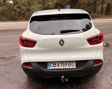 Белый Рено Kadjar, объемом двигателя 1.46 л и пробегом 225 тыс. км за 16000 $, фото 1 на Automoto.ua