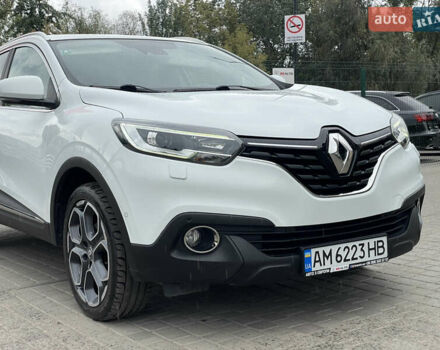 Белый Рено Kadjar, объемом двигателя 1.5 л и пробегом 200 тыс. км за 16899 $, фото 7 на Automoto.ua