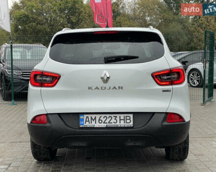 Белый Рено Kadjar, объемом двигателя 1.5 л и пробегом 200 тыс. км за 16899 $, фото 16 на Automoto.ua
