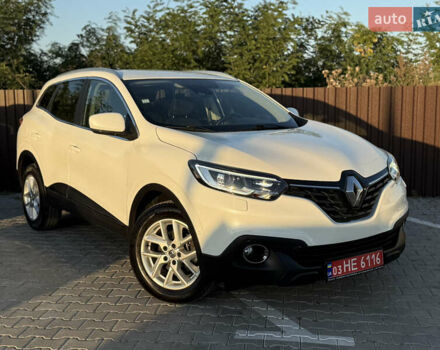 Белый Рено Kadjar, объемом двигателя 1.5 л и пробегом 219 тыс. км за 17250 $, фото 7 на Automoto.ua