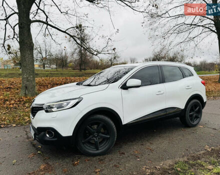 Белый Рено Kadjar, объемом двигателя 1.5 л и пробегом 67 тыс. км за 18500 $, фото 5 на Automoto.ua
