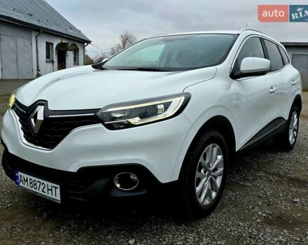 Білий Рено Kadjar, об'ємом двигуна 1.6 л та пробігом 245 тис. км за 15800 $, фото 18 на Automoto.ua