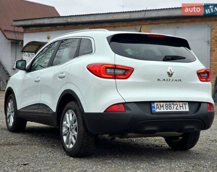 Білий Рено Kadjar, об'ємом двигуна 1.6 л та пробігом 245 тис. км за 15800 $, фото 14 на Automoto.ua