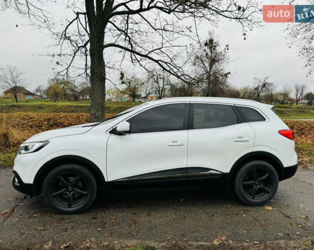 Белый Рено Kadjar, объемом двигателя 1.5 л и пробегом 67 тыс. км за 18500 $, фото 4 на Automoto.ua